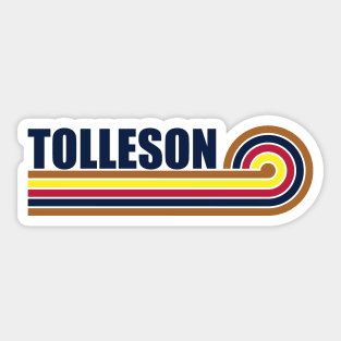 Tolleson Arizona horizontal sunset Sticker